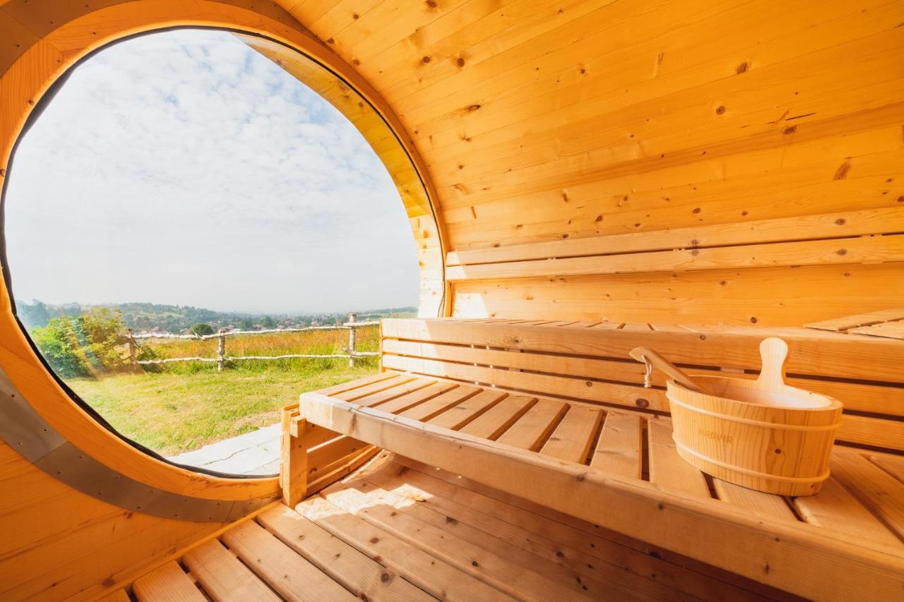 Domki Gorce Klikuszowa Sauna Jacuzzi 外观 照片