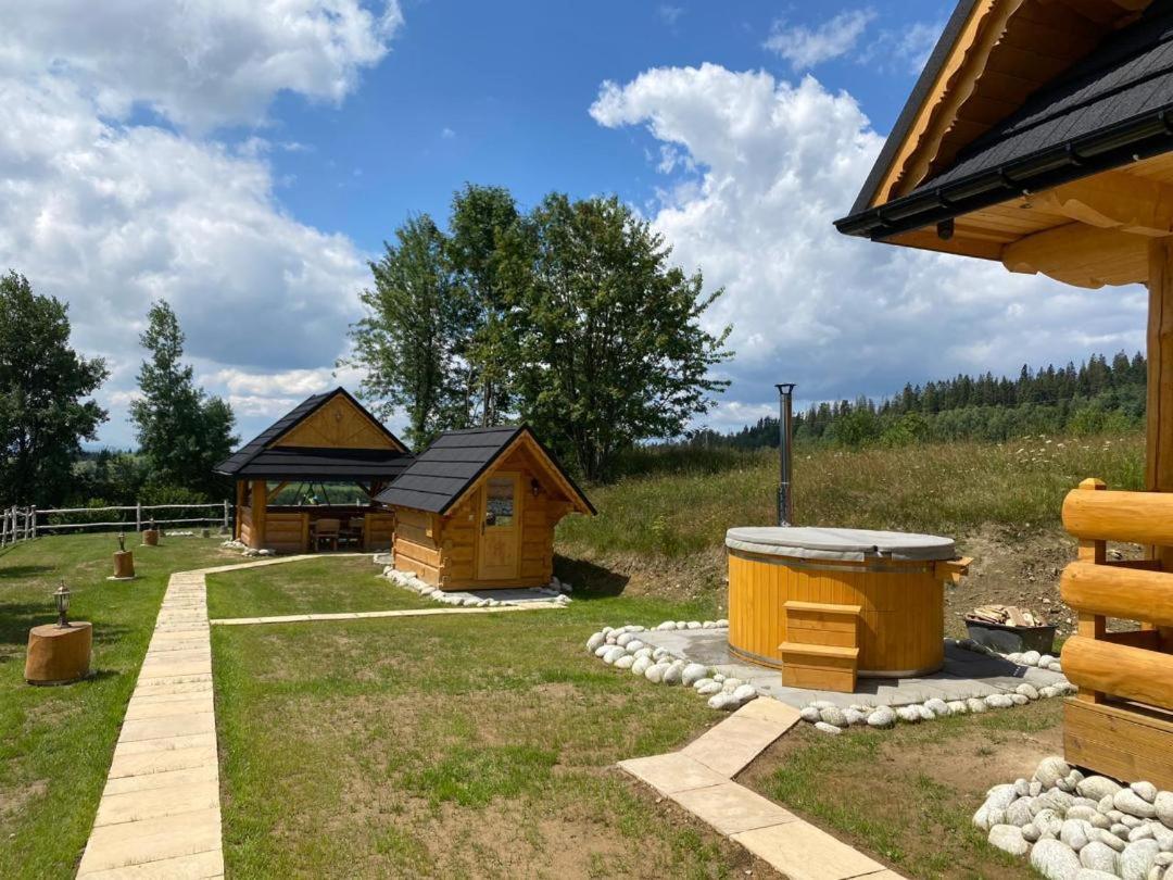 Domki Gorce Klikuszowa Sauna Jacuzzi 外观 照片